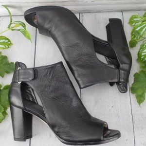 Stuart Weitzman Black Leather heels